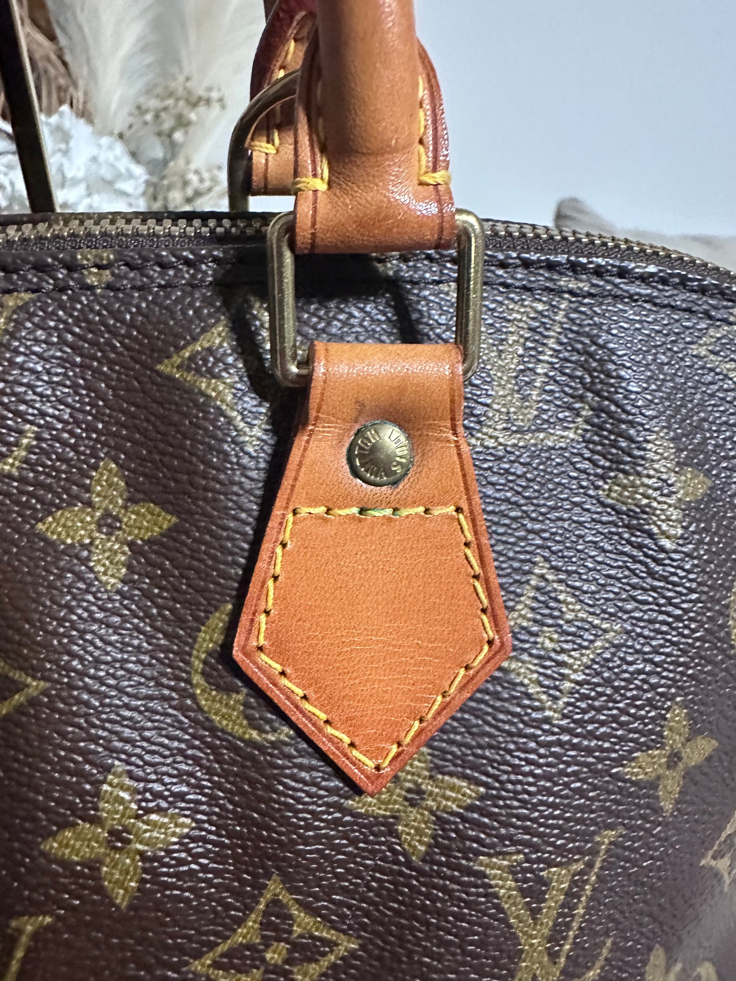 Louis Vuitton Alma PM Monogram Canvas Handbag
