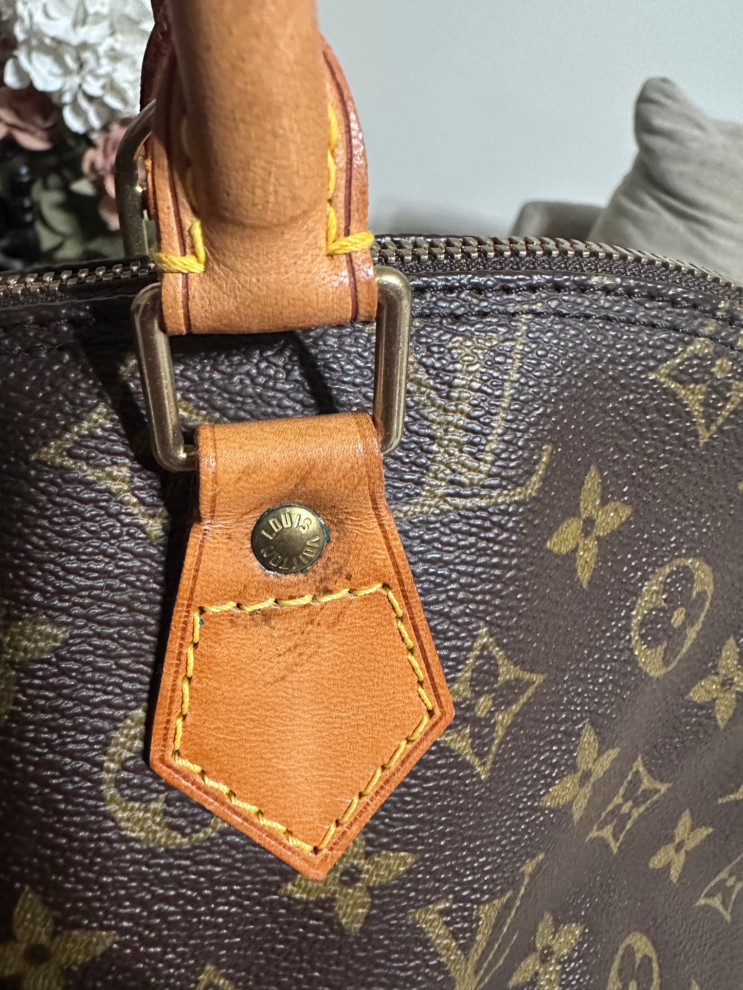 Louis Vuitton Alma PM Monogram Canvas Handbag