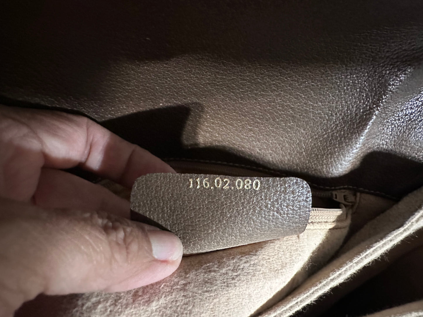 Vintage Gucci GG Supreme Monogram Canvas Flap Shoulder Bag
