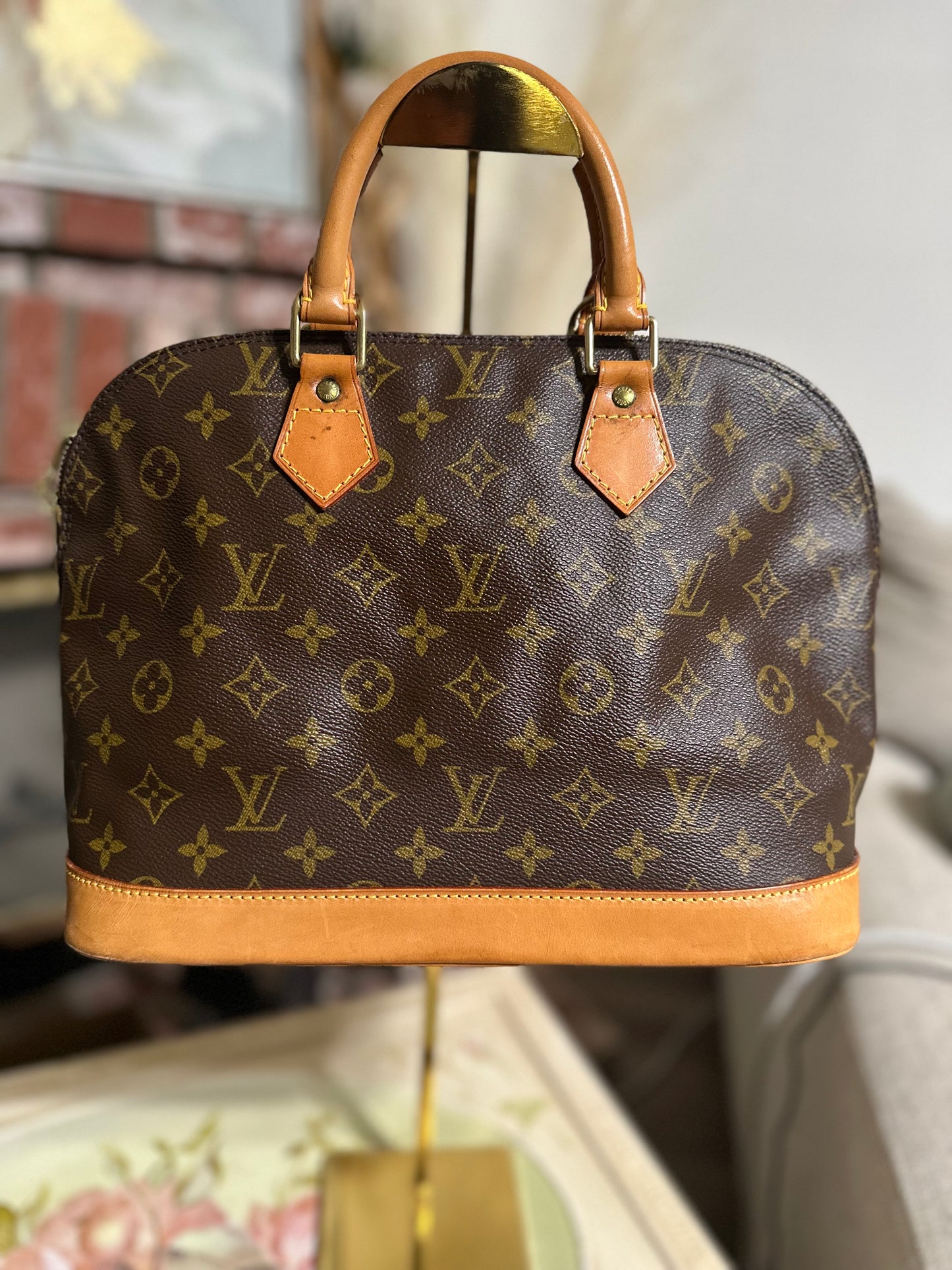 Louis Vuitton Alma PM Monogram Canvas Handbag
