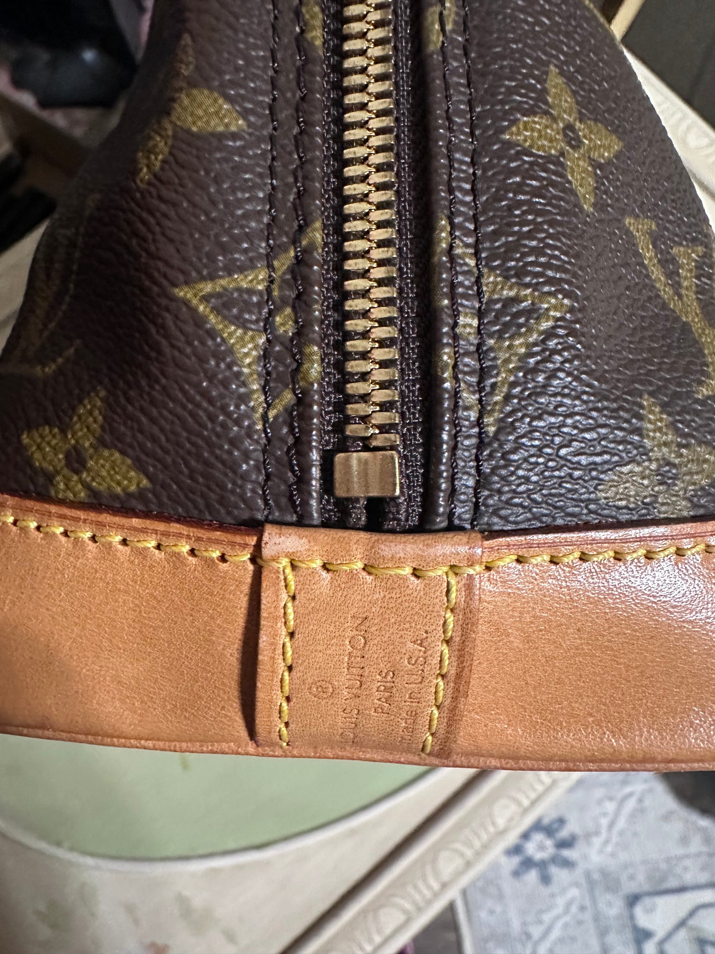 Louis Vuitton Alma PM Monogram Canvas Handbag