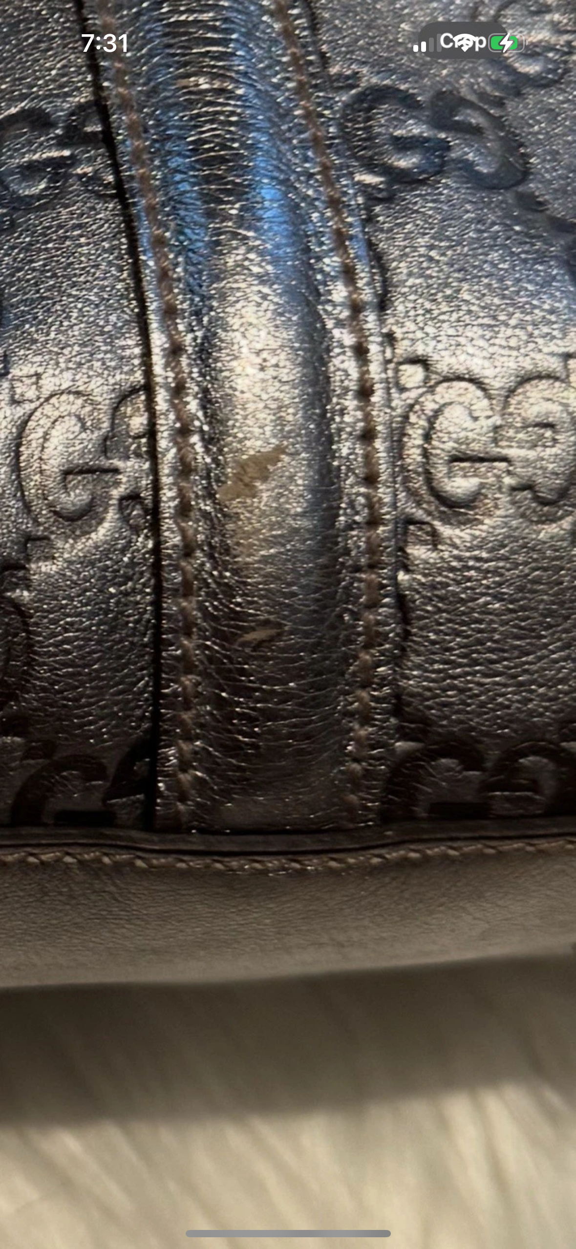 ✨ Gucci Guccissima Silver Mini Boston Bag – Limited Edition ✨