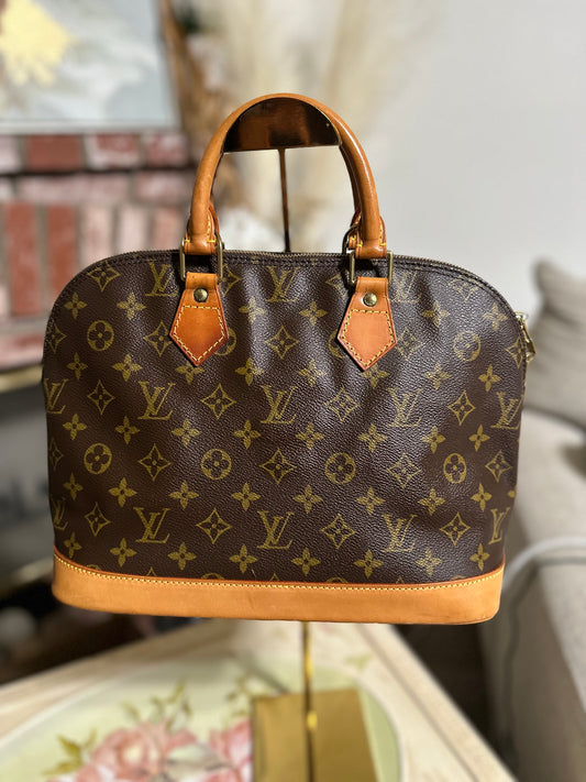 Louis Vuitton Alma PM Monogram Canvas Handbag