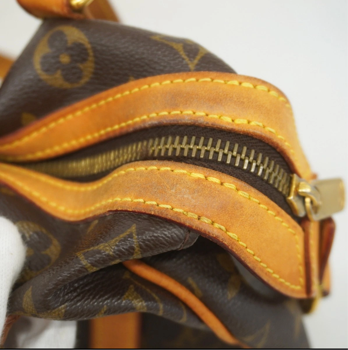 Authentic LOUIS VUITTON Shoulder Bag Monogram Stresa PM M51186 Brown