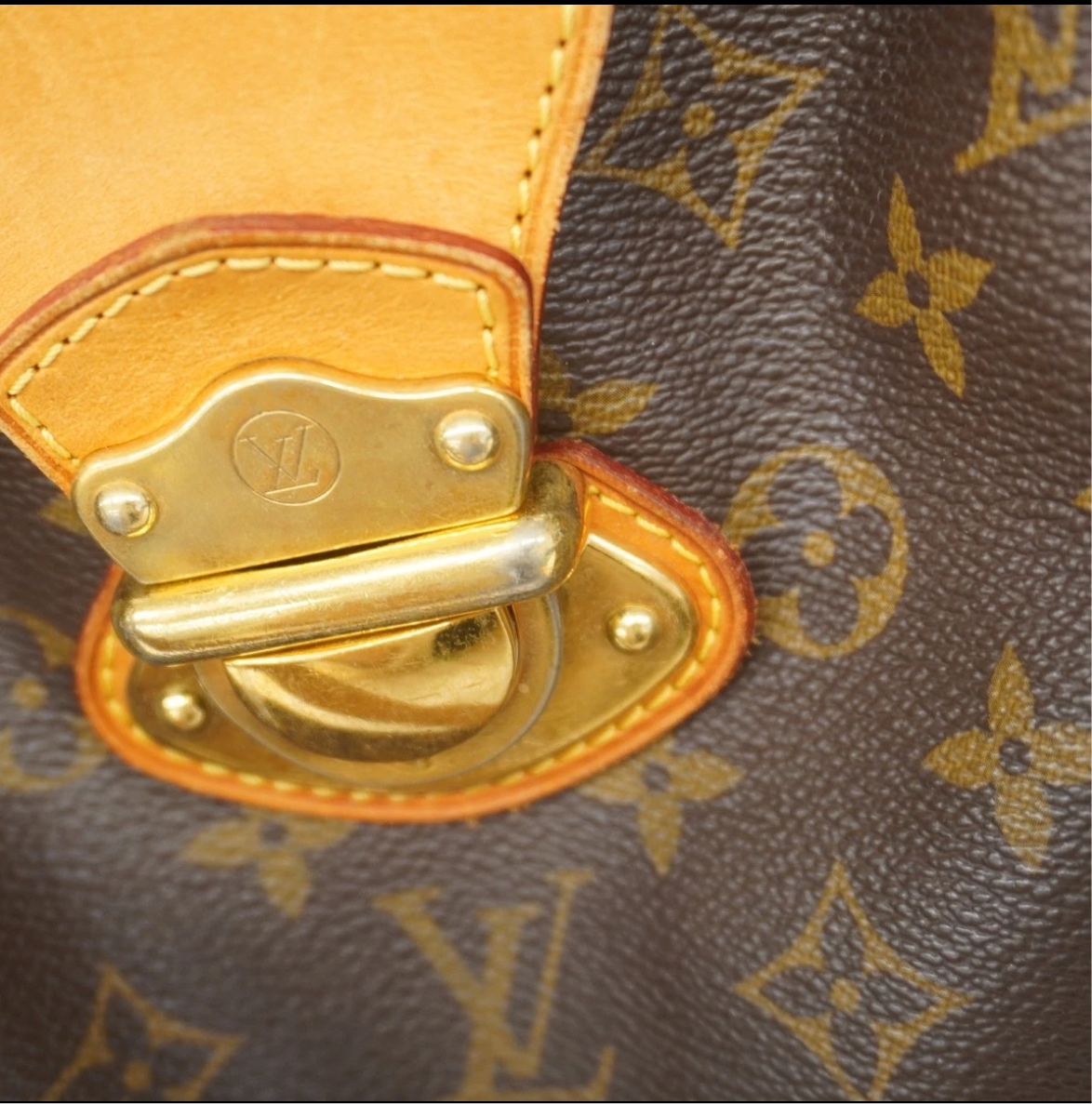 Authentic LOUIS VUITTON Shoulder Bag Monogram Stresa PM M51186 Brown