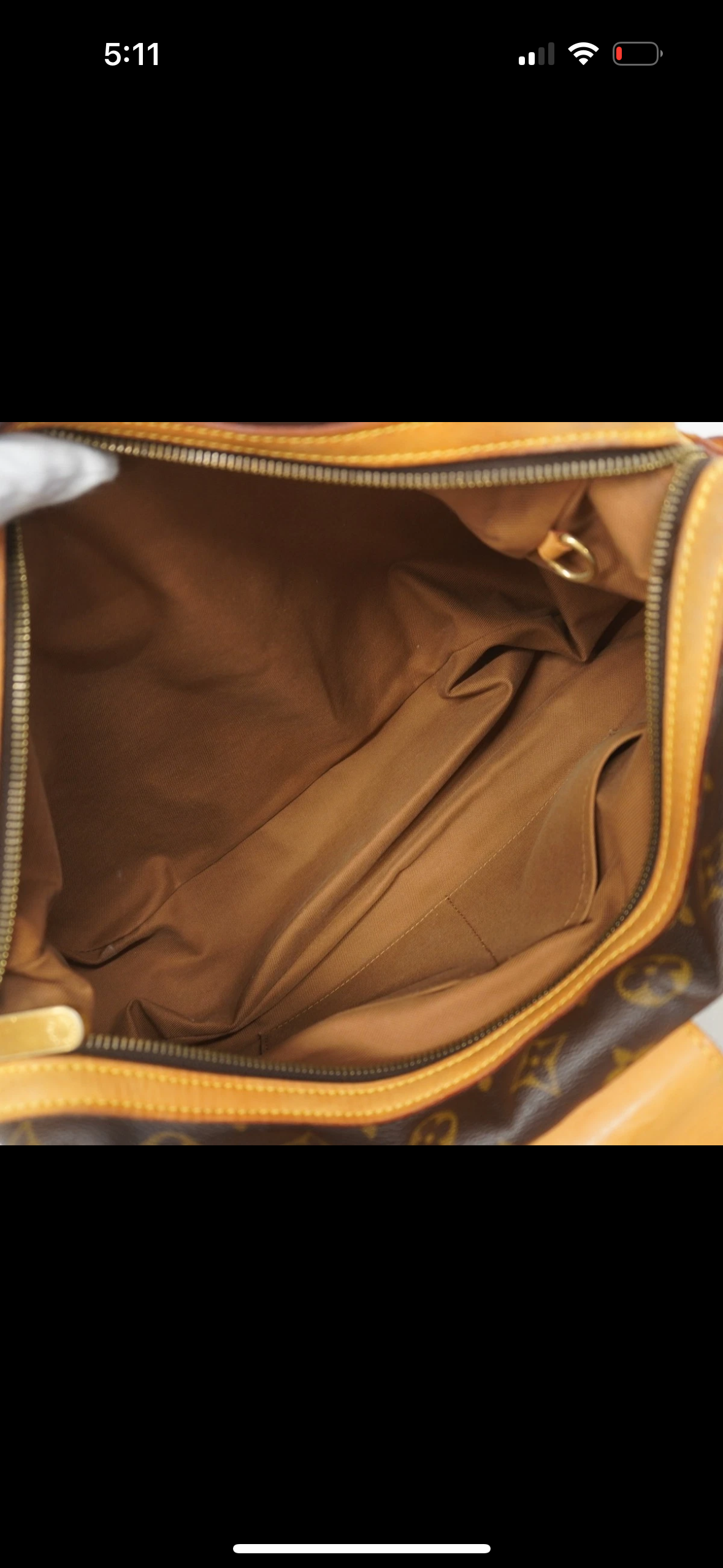 Authentic LOUIS VUITTON Shoulder Bag Monogram Stresa PM M51186 Brown
