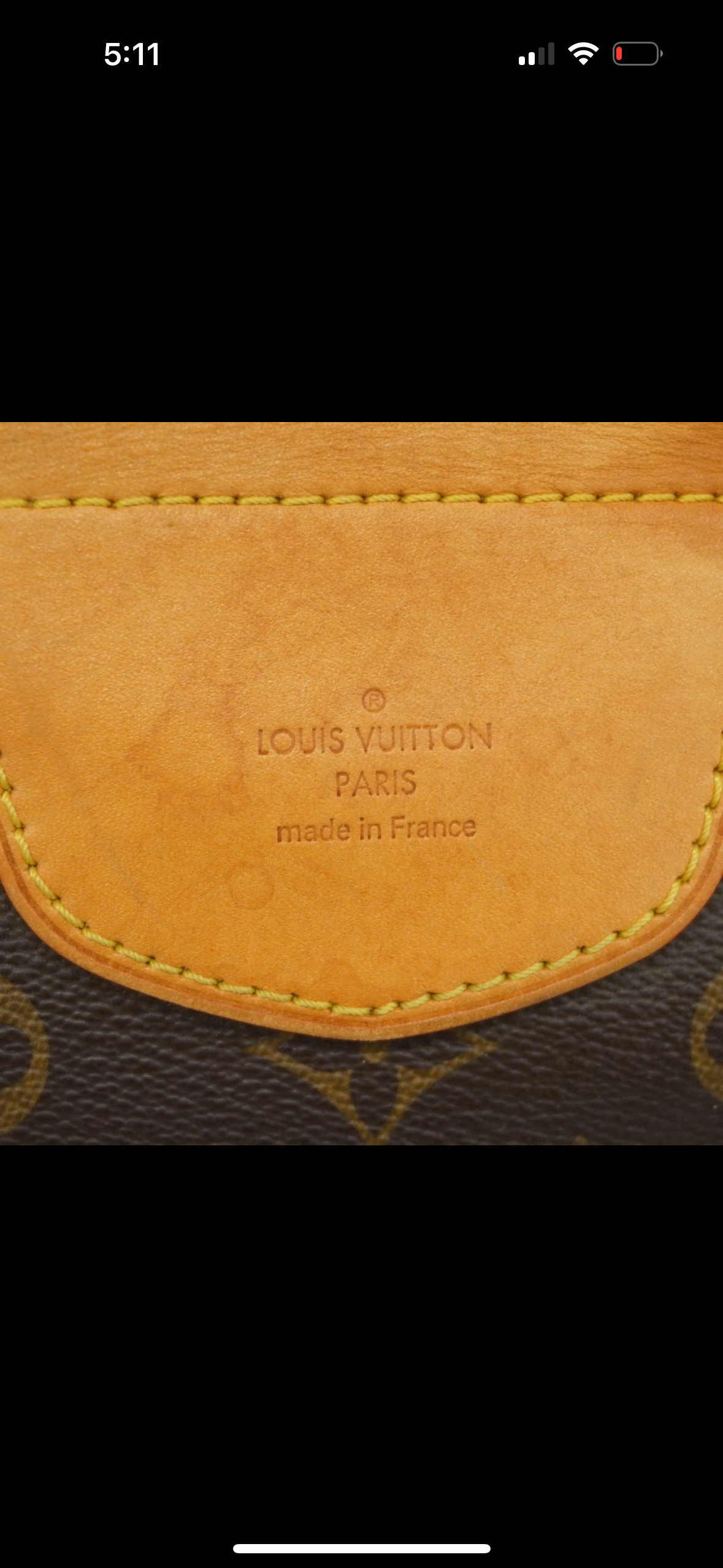 Authentic LOUIS VUITTON Shoulder Bag Monogram Stresa PM M51186 Brown