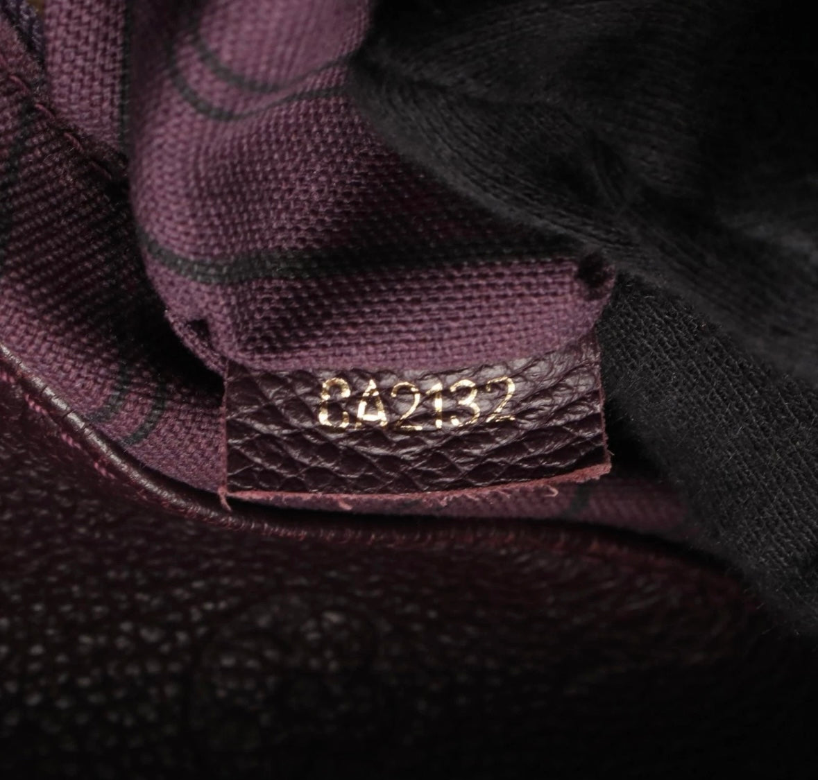 LOUIS VUITTON Artsy MM Shoulder Bag M93828 Monogram Empriente Purple