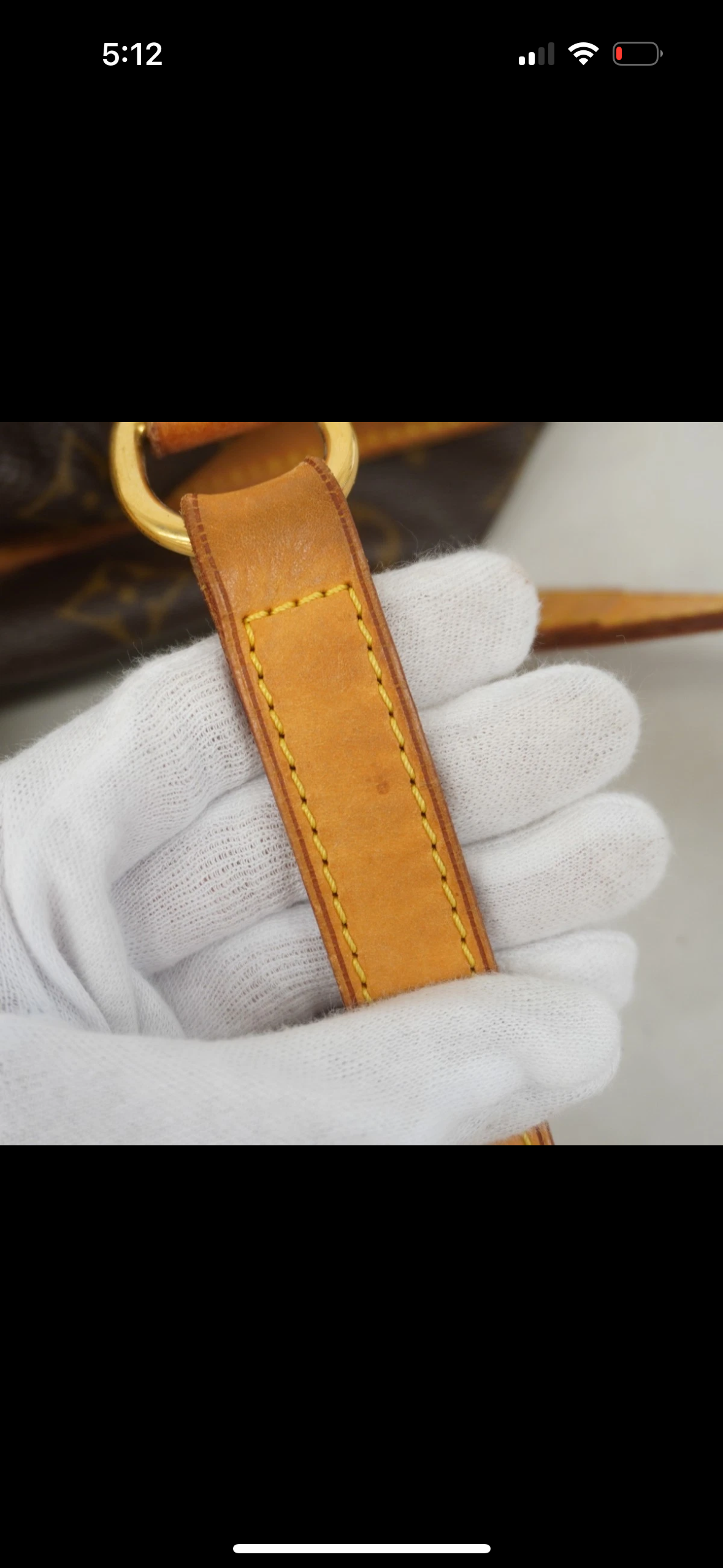 Authentic LOUIS VUITTON Shoulder Bag Monogram Stresa PM M51186 Brown