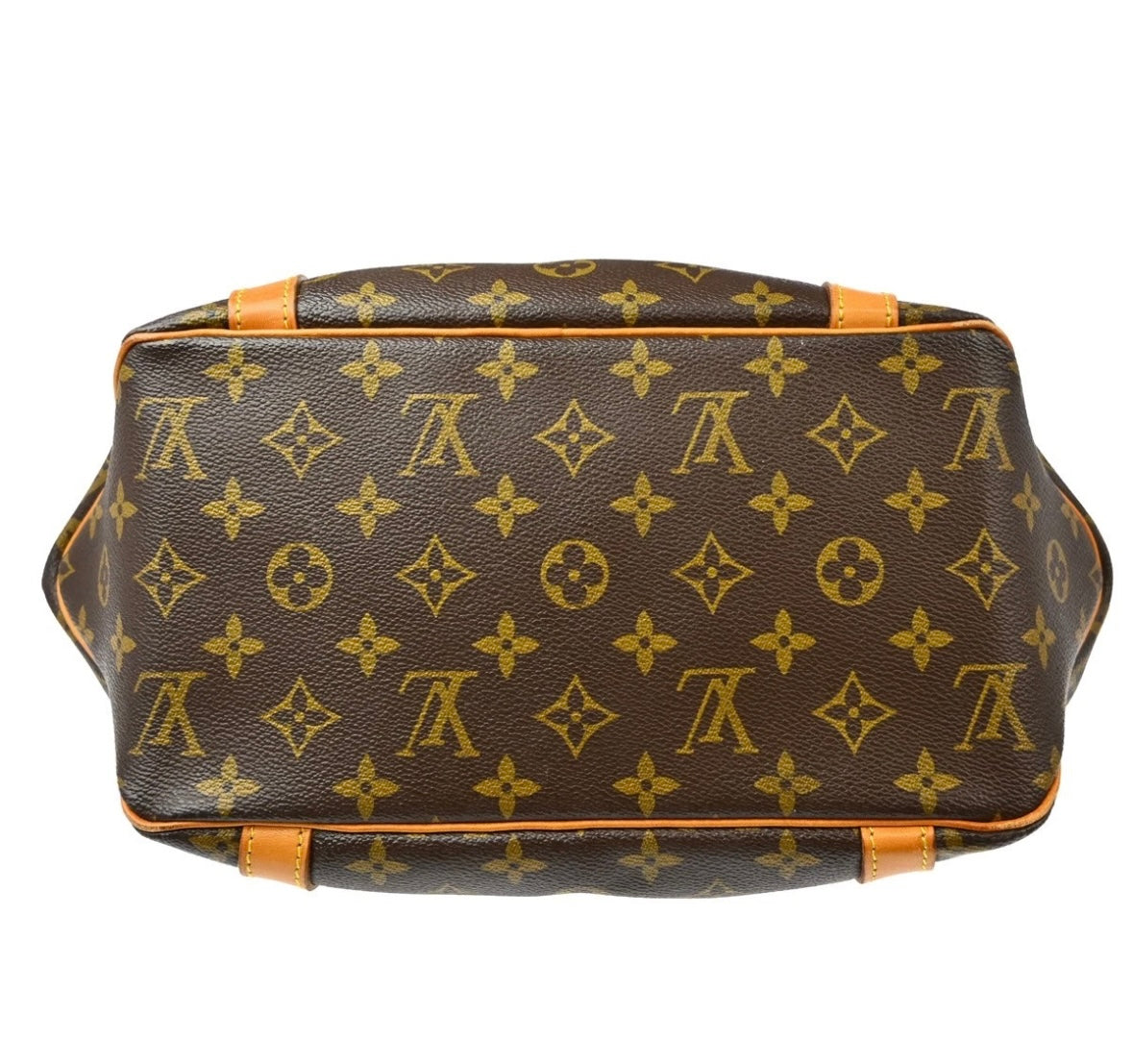 Authentic Louis Vuitton Sac Shopping Tote Bag Monogram Canvas M51108 Brown