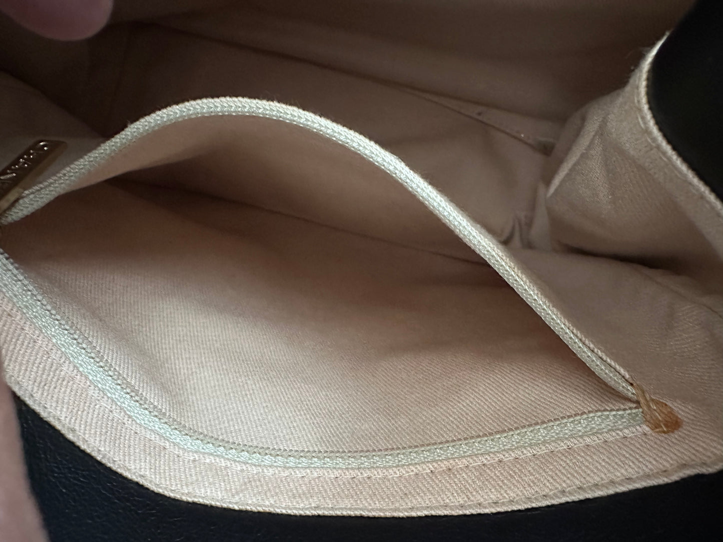 Rare Find – Chanel Camellia Black Lambskin Tote Bag with Logo Detail